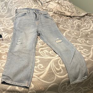 Old Navy High-Rise Slouchy Straight Jeans - Light Blue